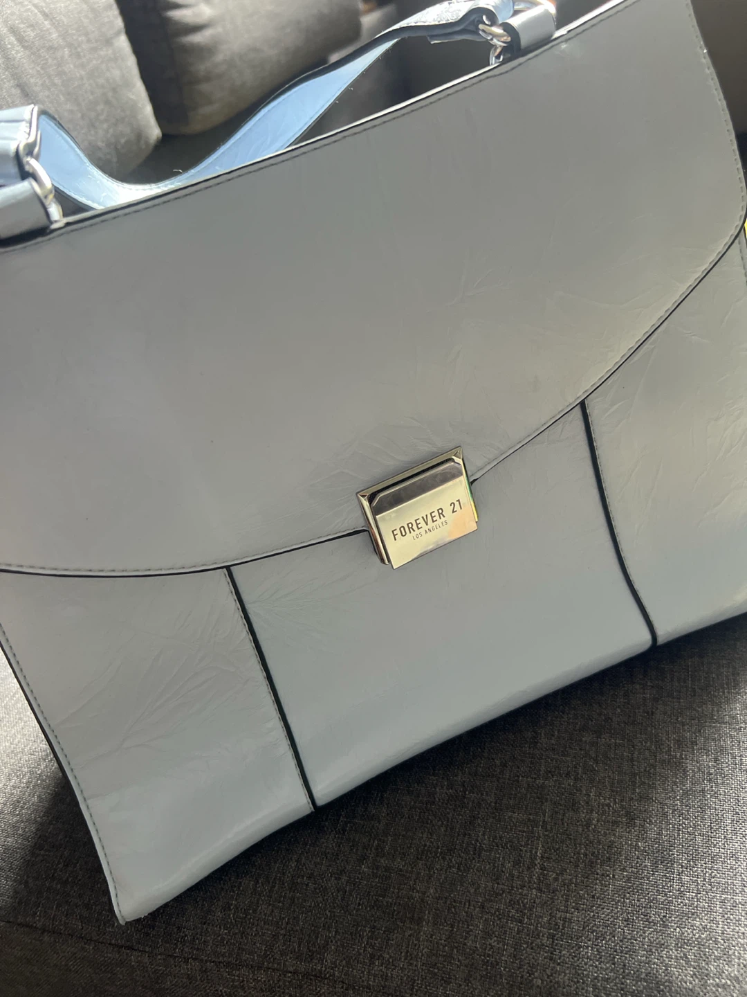 Light Blue Forever 21 Handbag