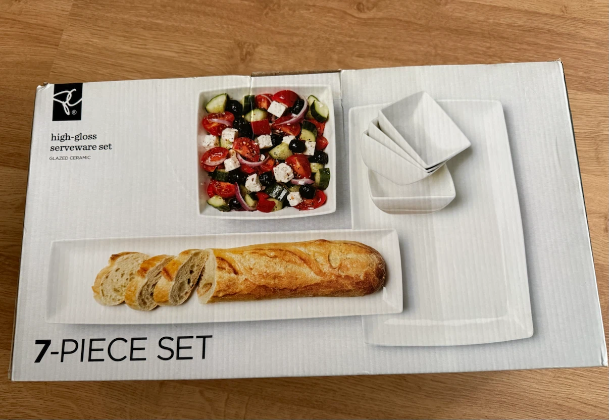 President's Choice 7-Piece High-Gloss Serveware Set