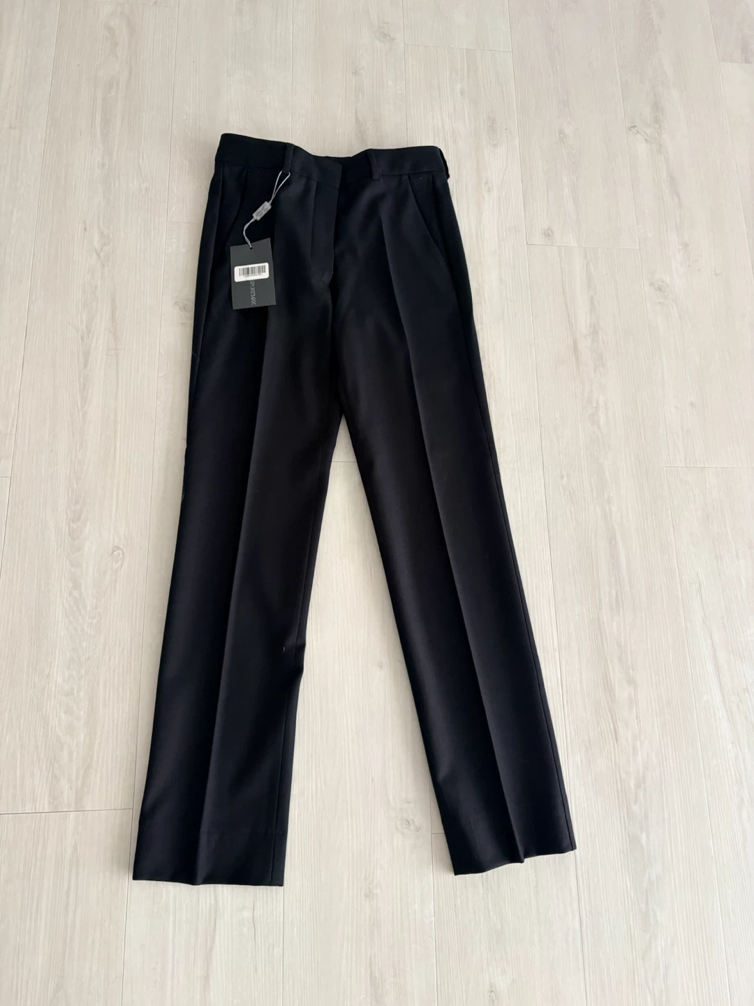 Max Mara SPORTMAX Lorian Black Trousers - Size 36