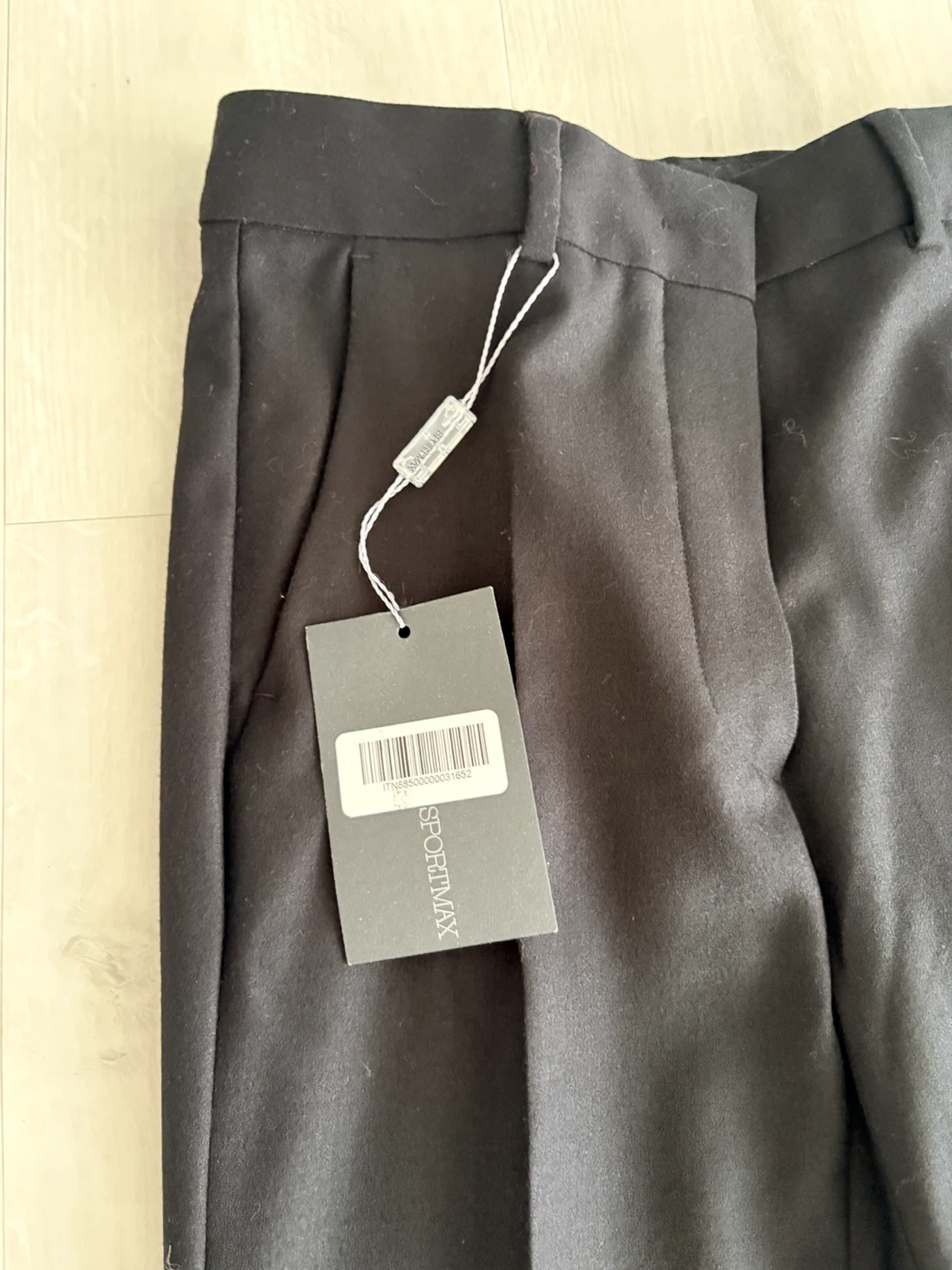 Max Mara SPORTMAX Lorian Black Trousers - Size 36 - photo 2