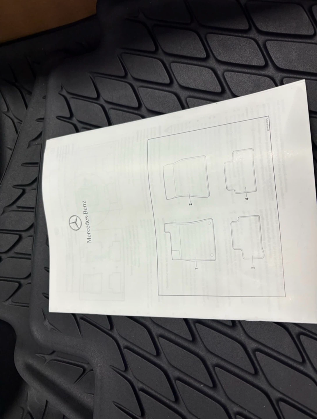 Mercedes-Benz Floor Mats set of 4 - photo 3