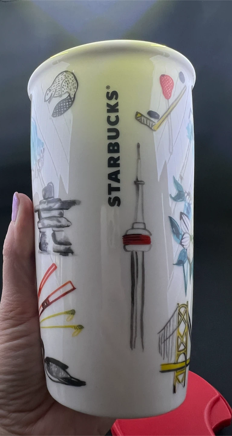 Starbucks Canada Ceramic Travel Mug (2016 Edition) - photo 4