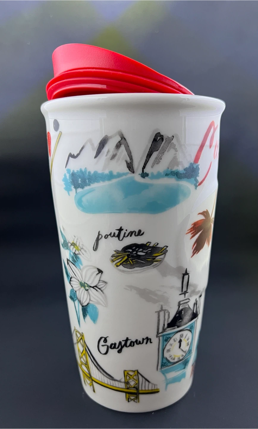 Starbucks Canada Ceramic Travel Mug (2016 Edition) - photo 5