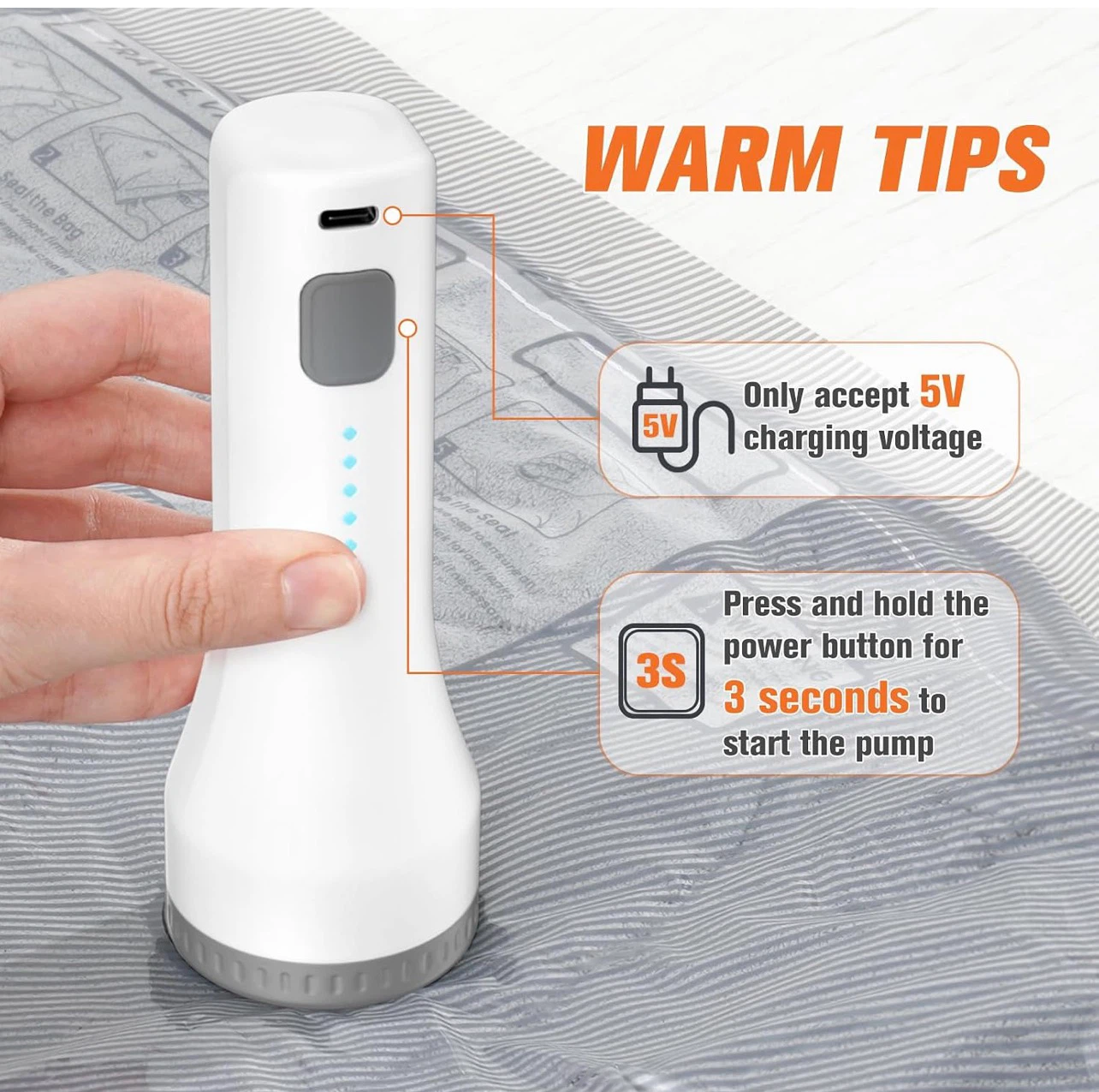 Vacuum Sealer Pump for Storage Bags - photo 4