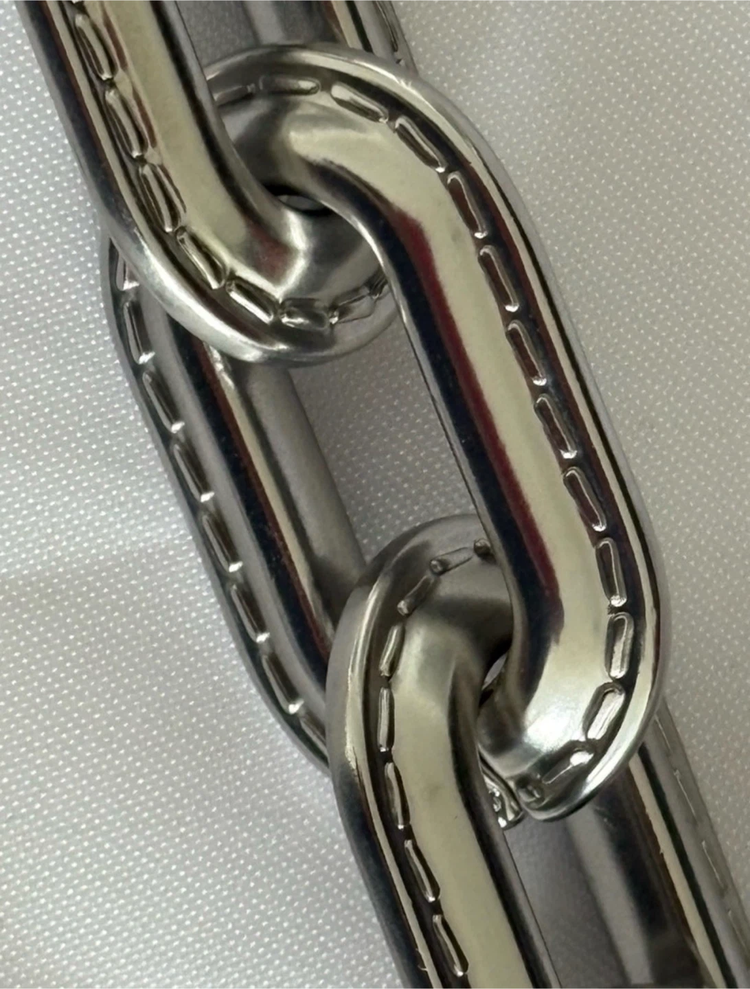 Coach Silver Chain Link Bag Strap - photo 3