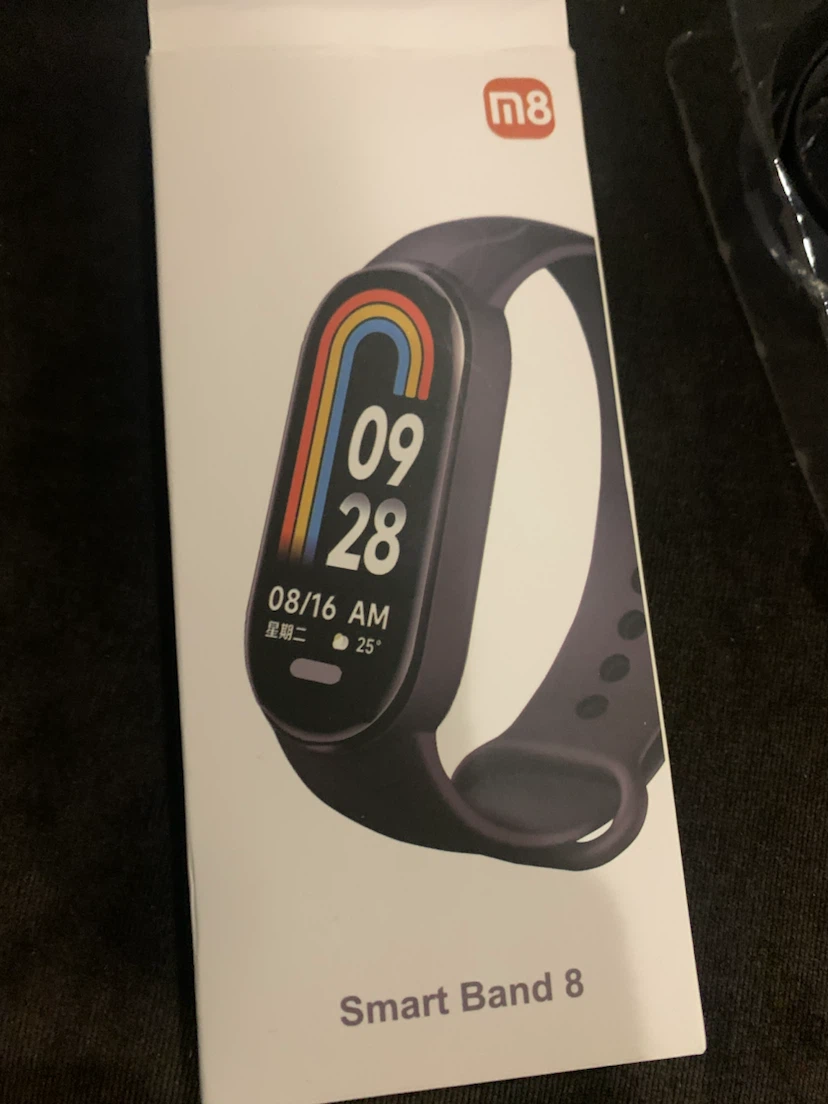 Xioxmi Smart Fitness Band 8 Incl. Pink & Black Bands