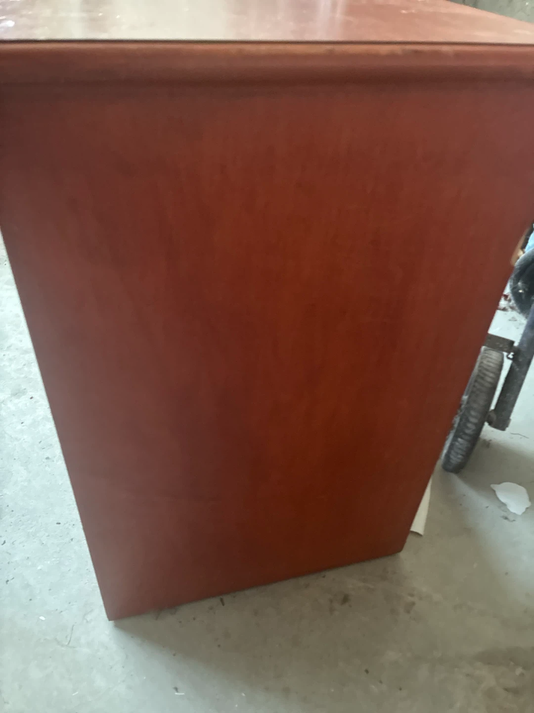 Wooden End Table with Drawer - photo 3