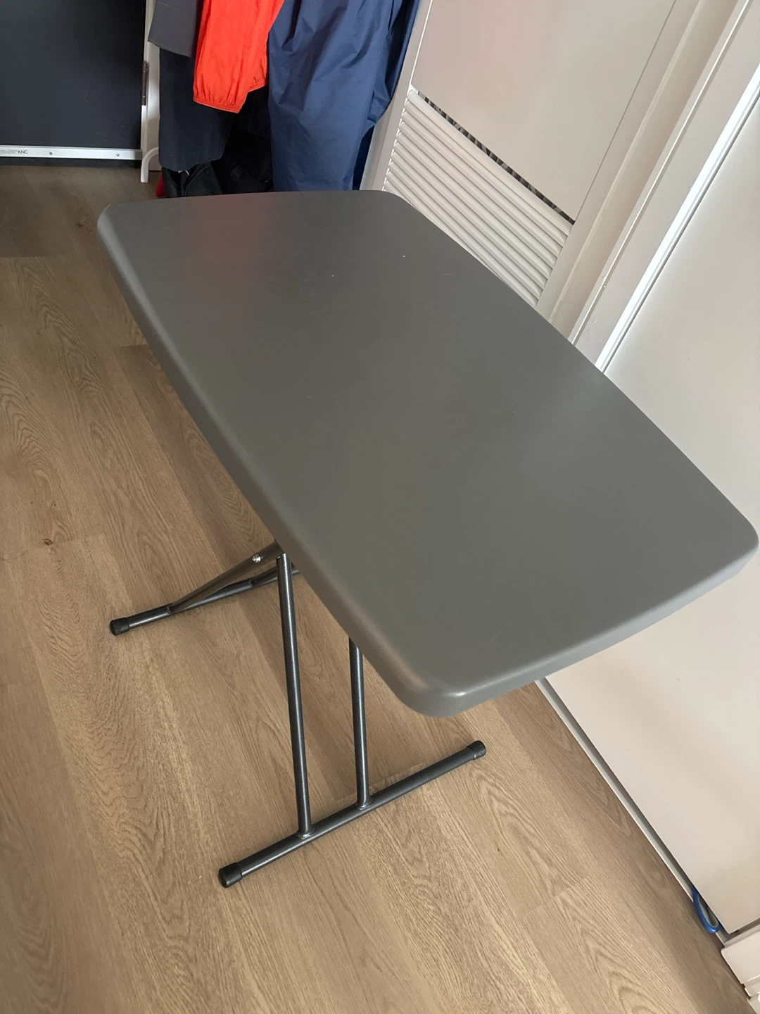 Grey Folding Table