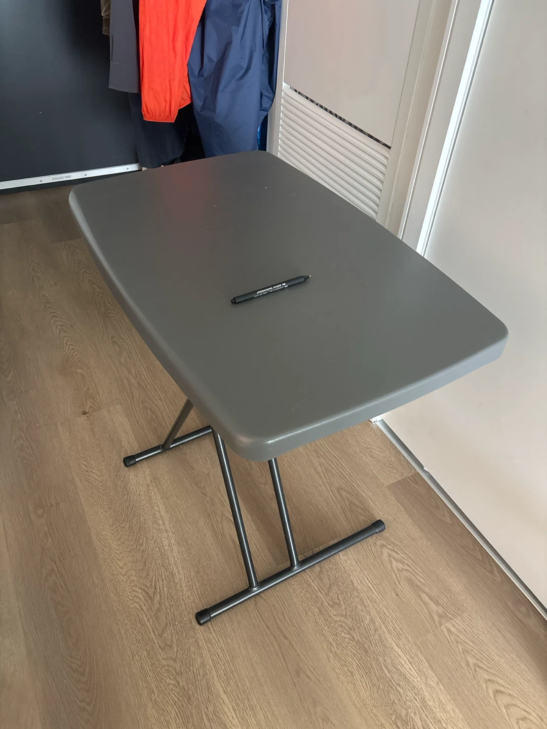 Grey Folding Table - photo 2