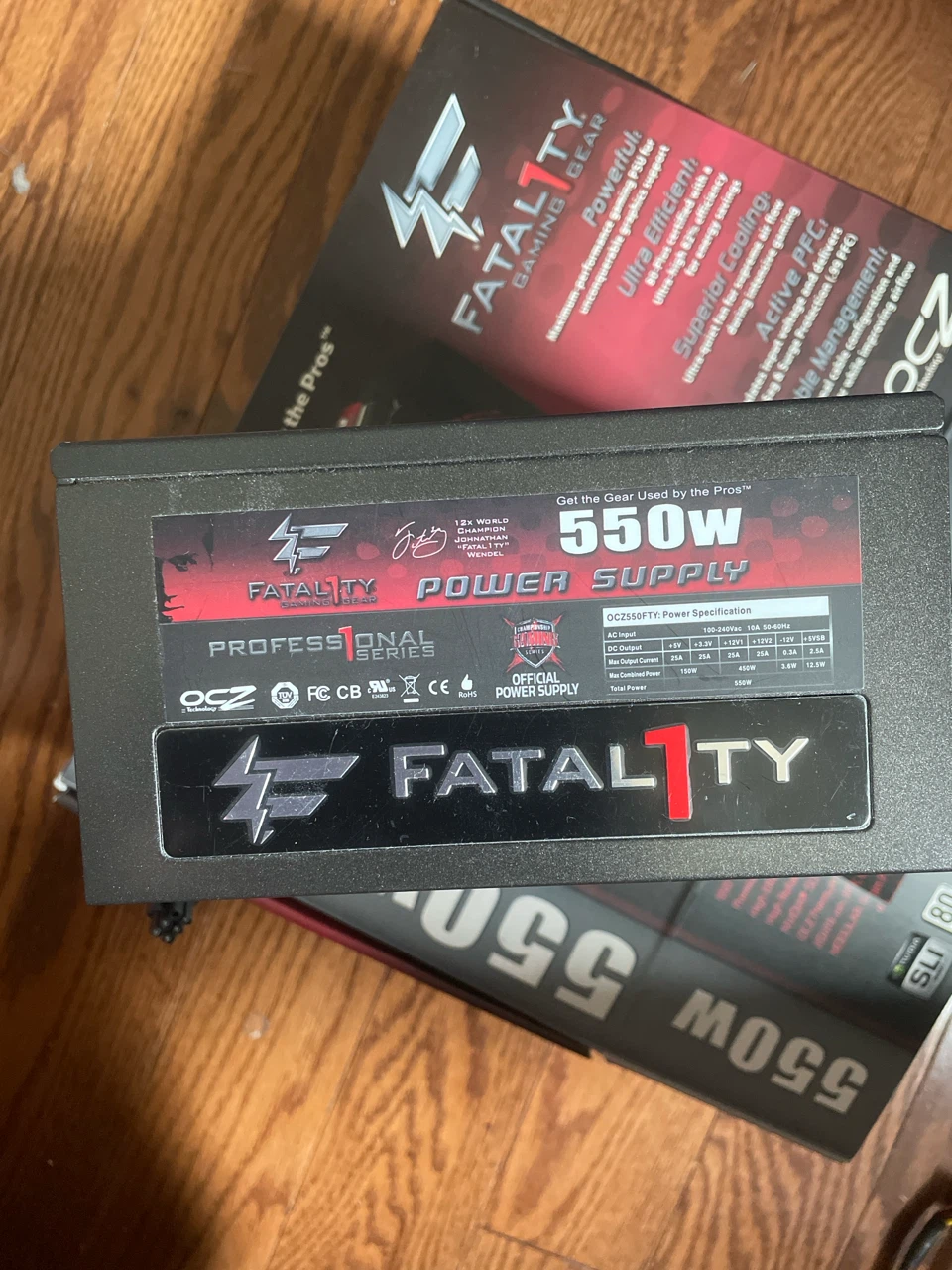 Fatal1ty OCZ 550W Power Supply