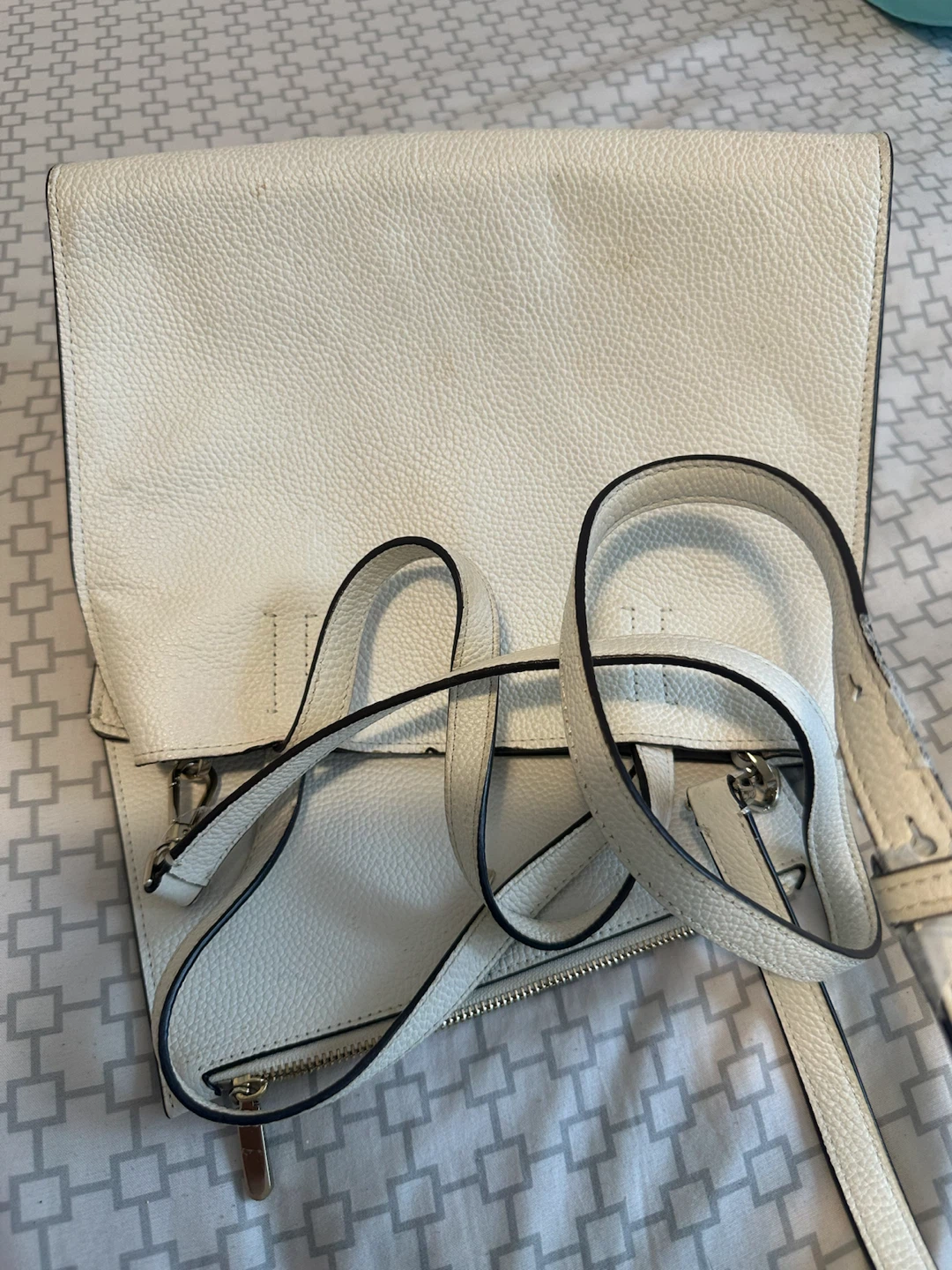 Kate Spade White Leather Purse - photo 4