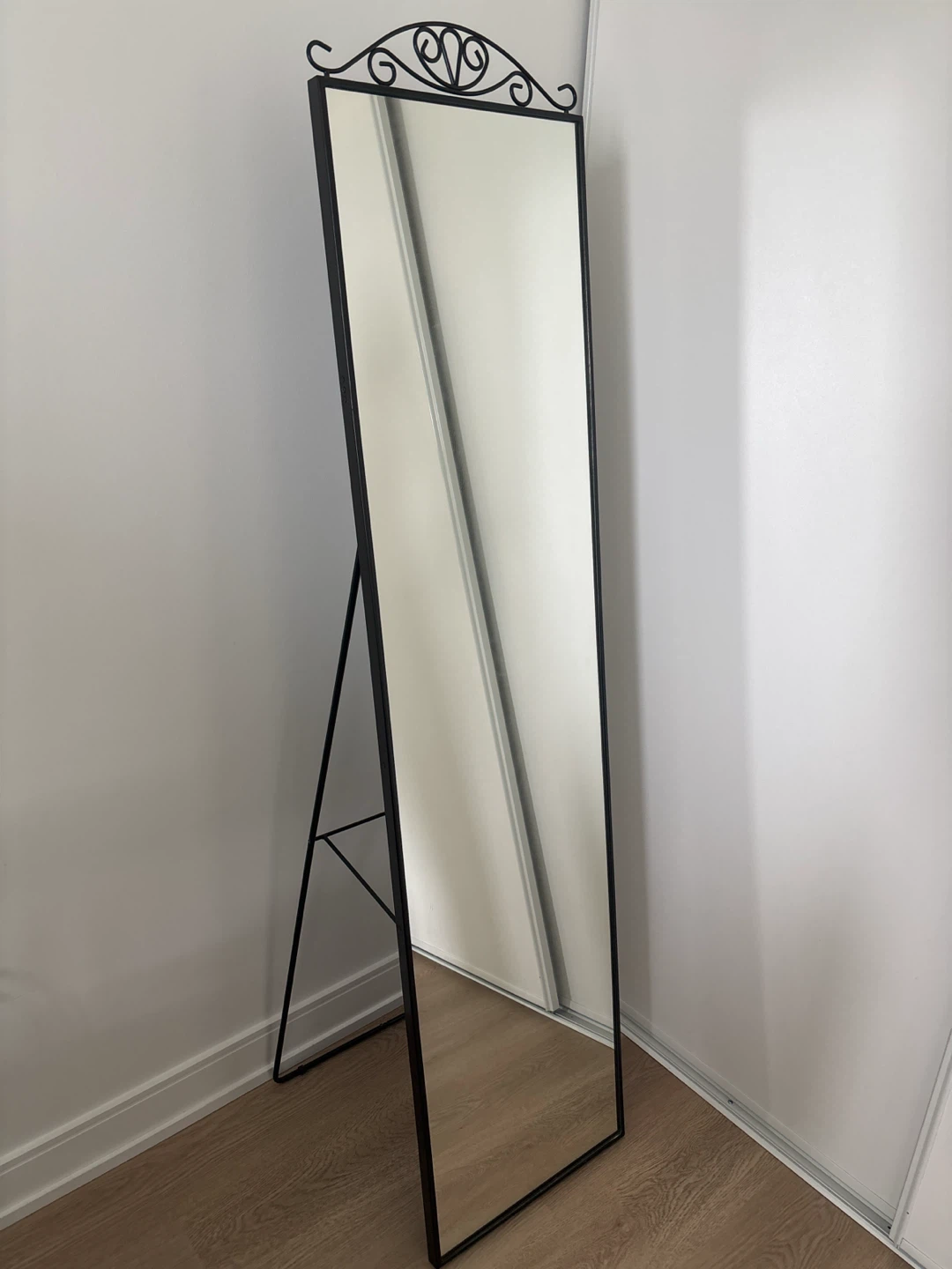 Ornate Full Length Standing Mirror