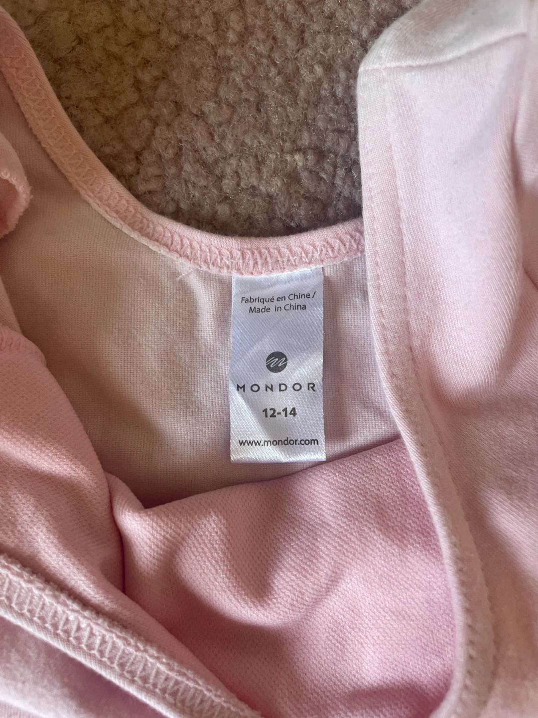 Mondor Pink Leotard Size 12-14 - photo 2