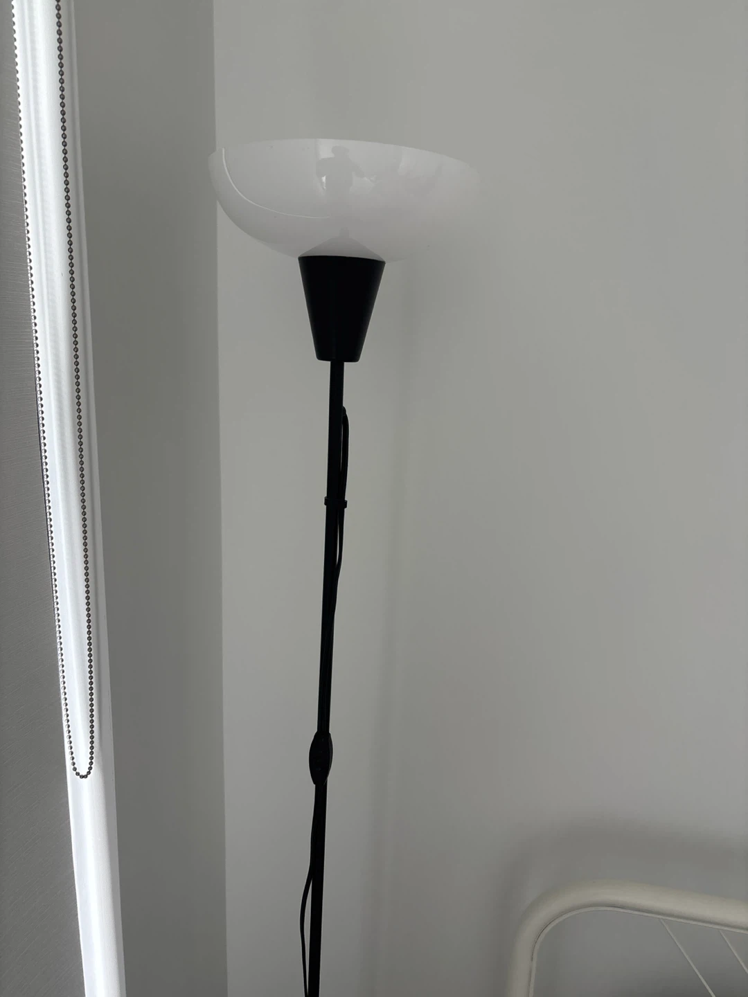 Black floor lamp