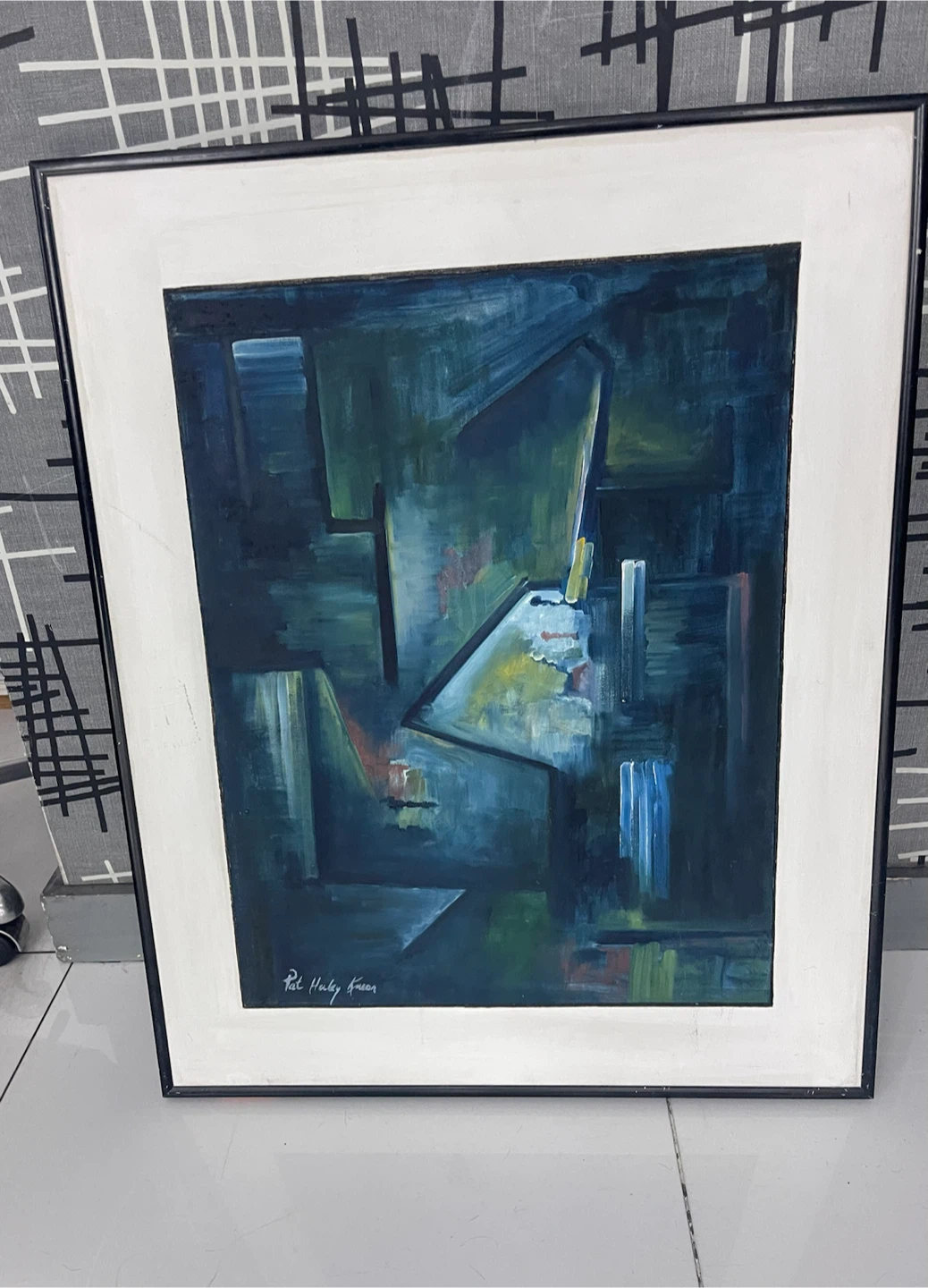 Abstract Painting by Pat Haley Frear