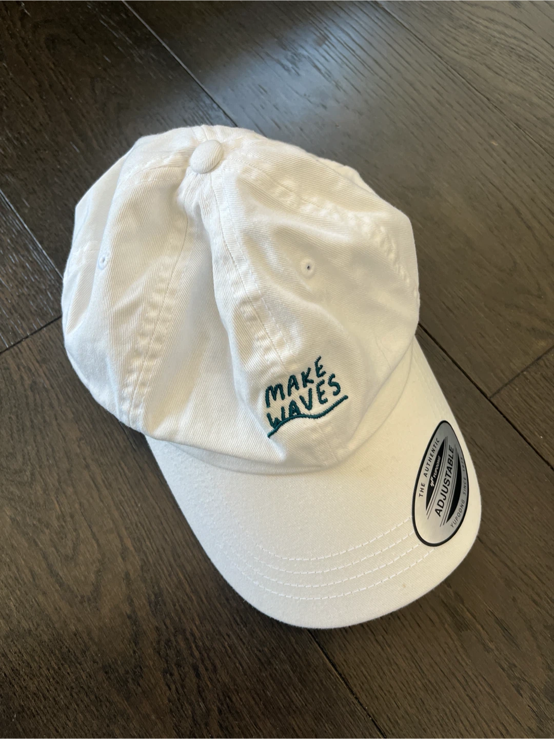 Brand NEW White Vessi Adjustable Cap