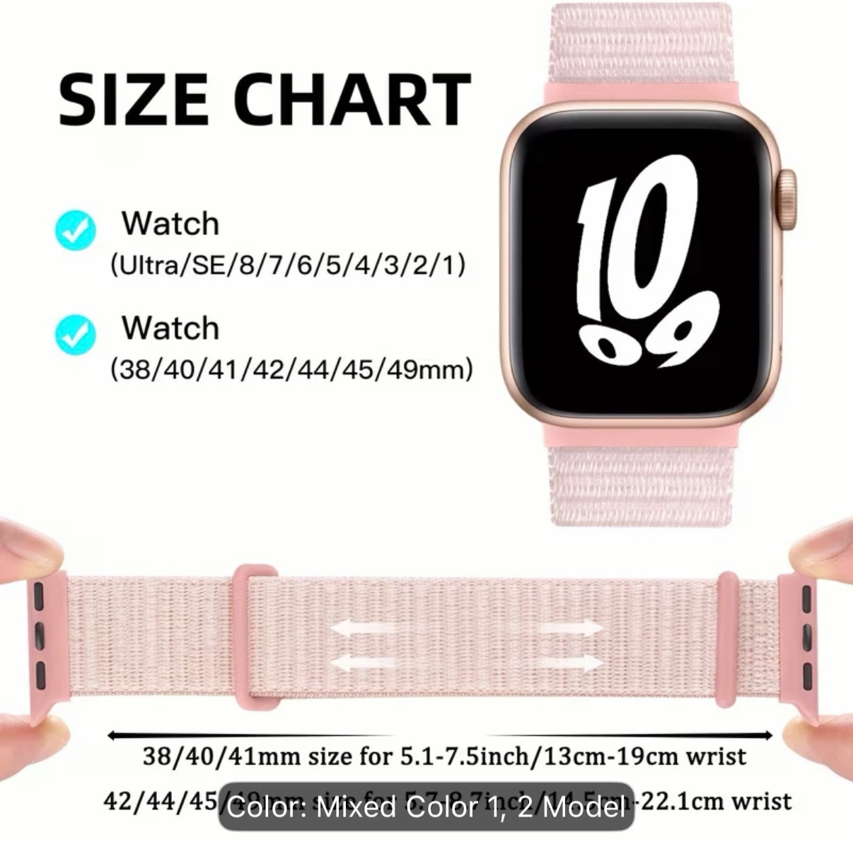 Apple Watch Band - Stretchy Nylon Watch Band - photo 5