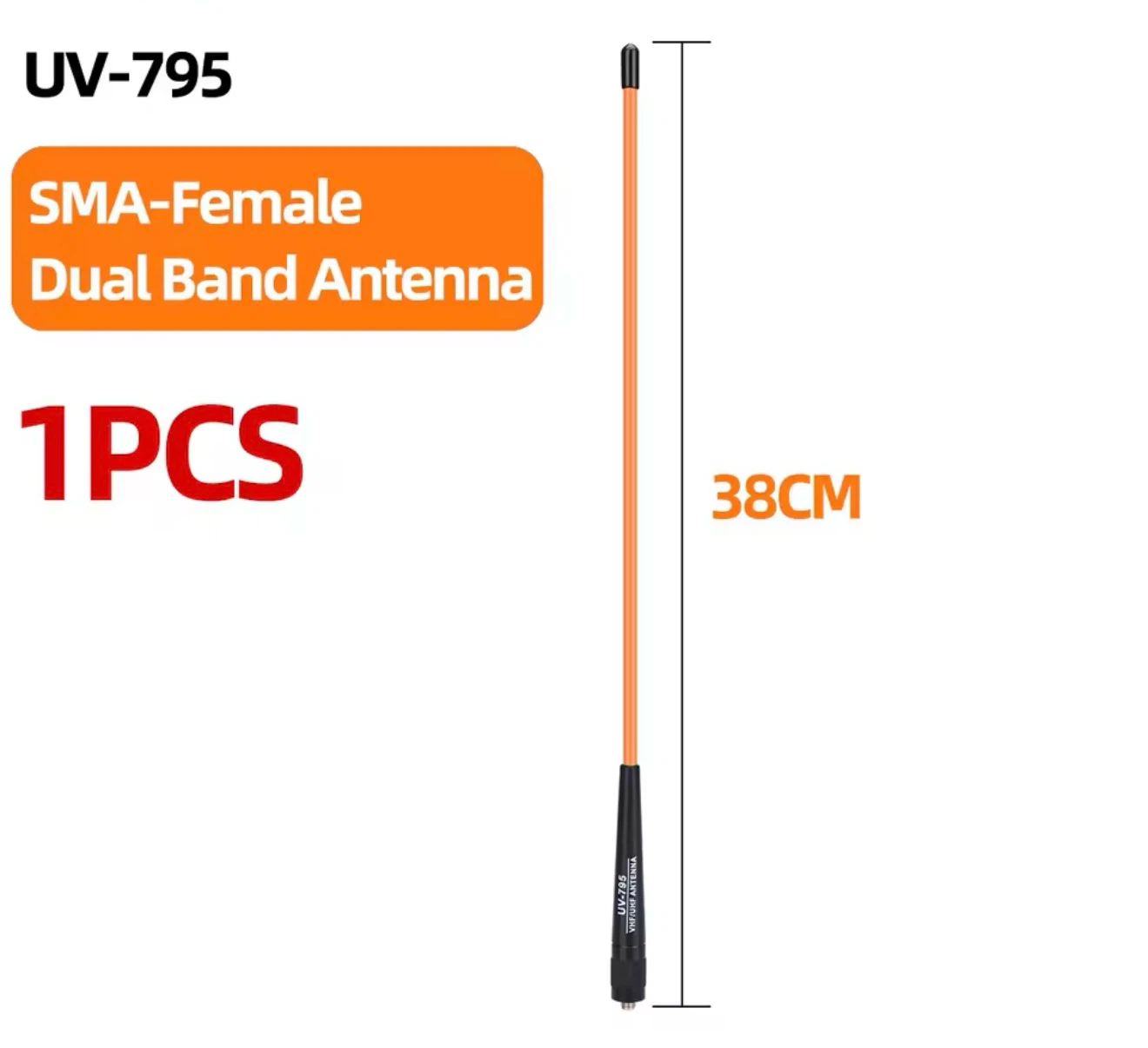 UV-795 VHF/UHF Dual Band Antenna