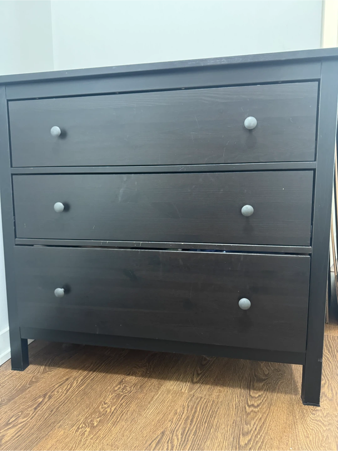 IKEA 3-Drawer Dresser – Black