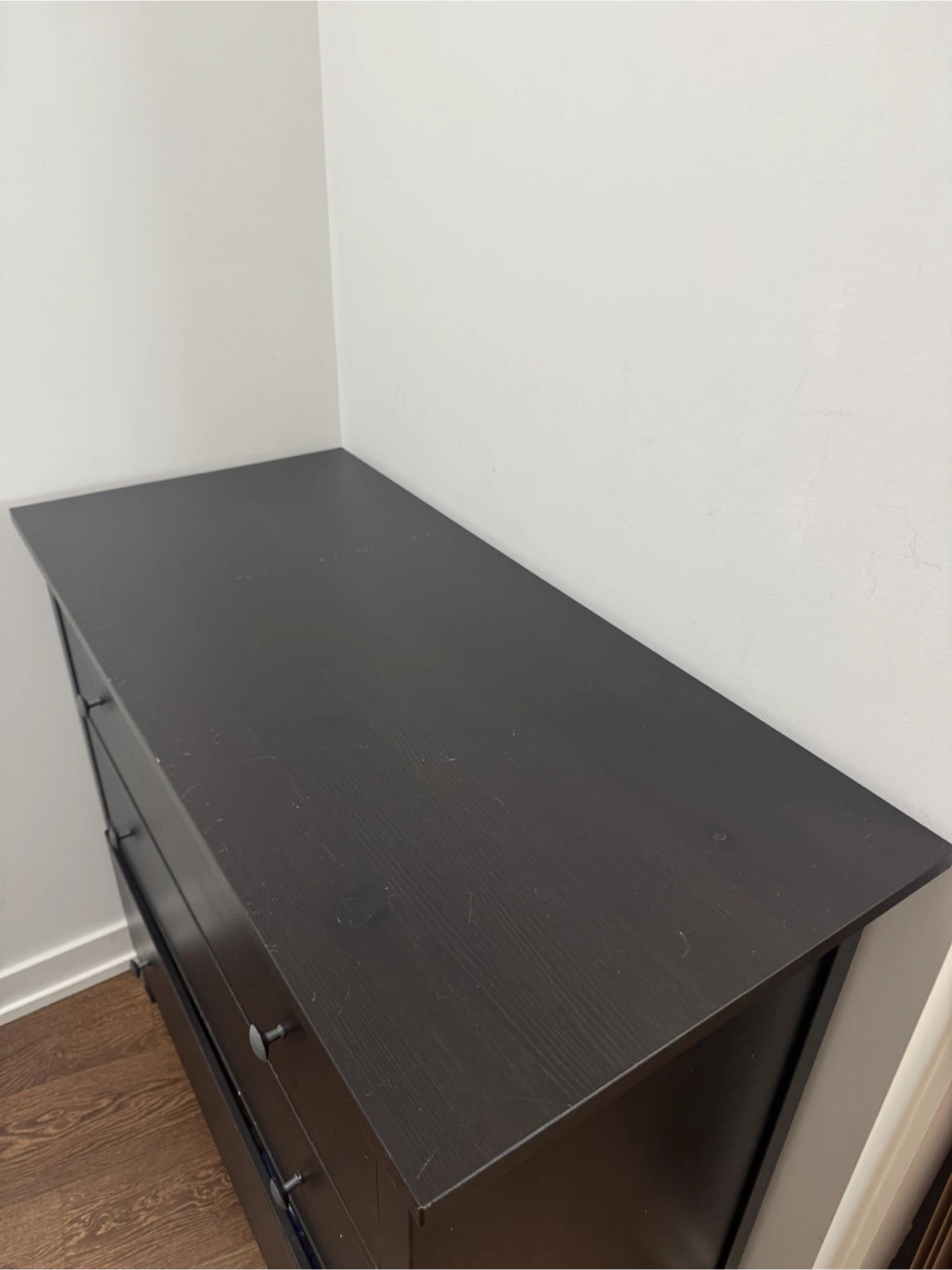 IKEA 3-Drawer Dresser – Black - photo 2