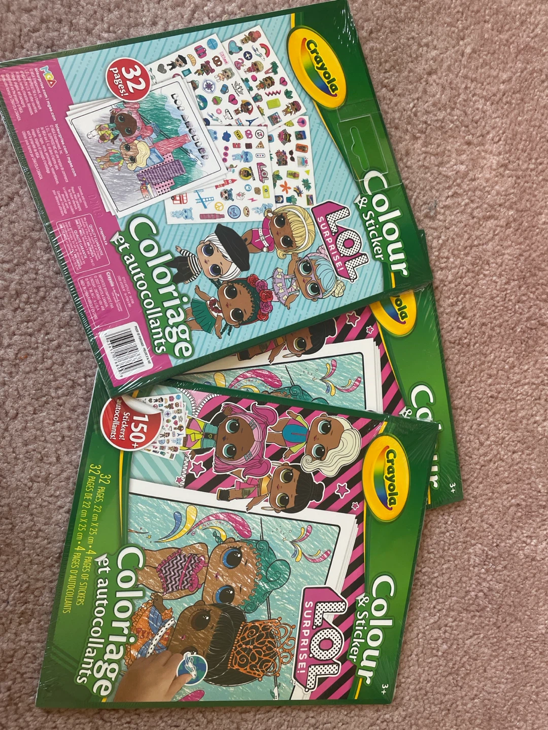 Crayola LOL Surprise Colour & Sticker Art Set
