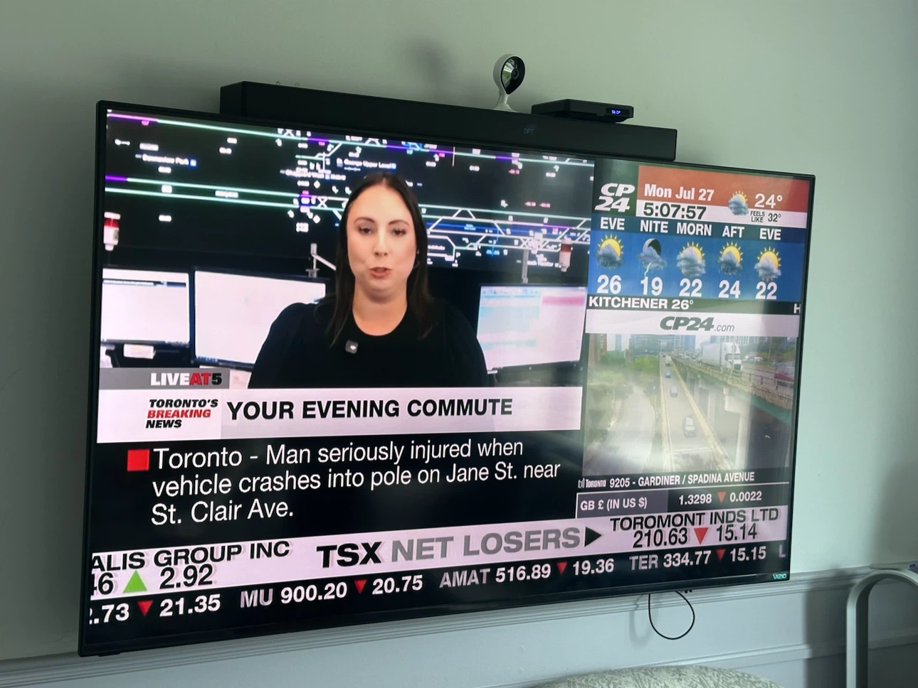 VIZIO 65” Smart TV with Remote - photo 4
