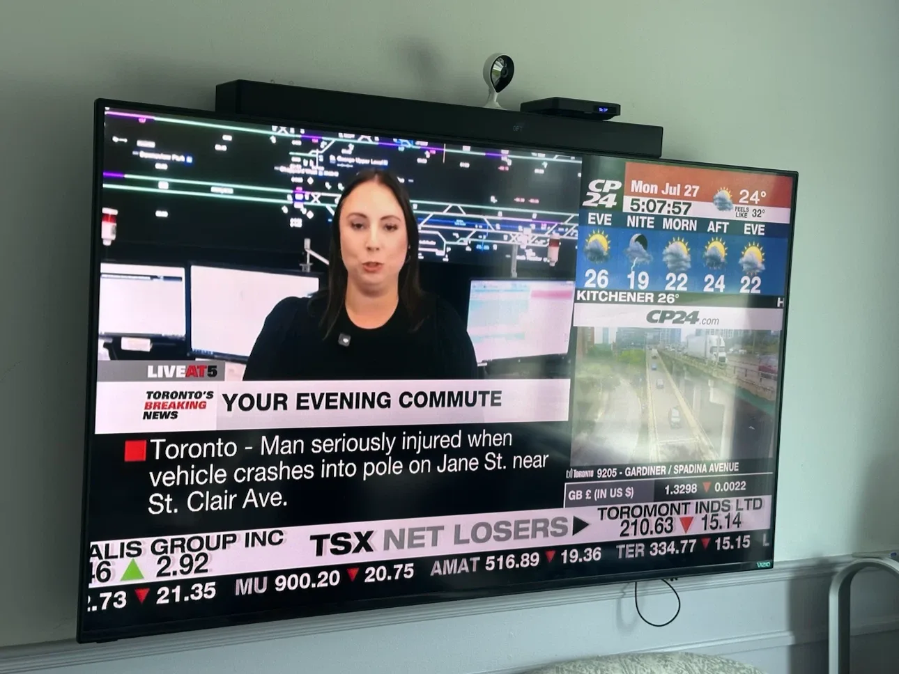 VIZIO 65” Smart TV with Remote - photo 4