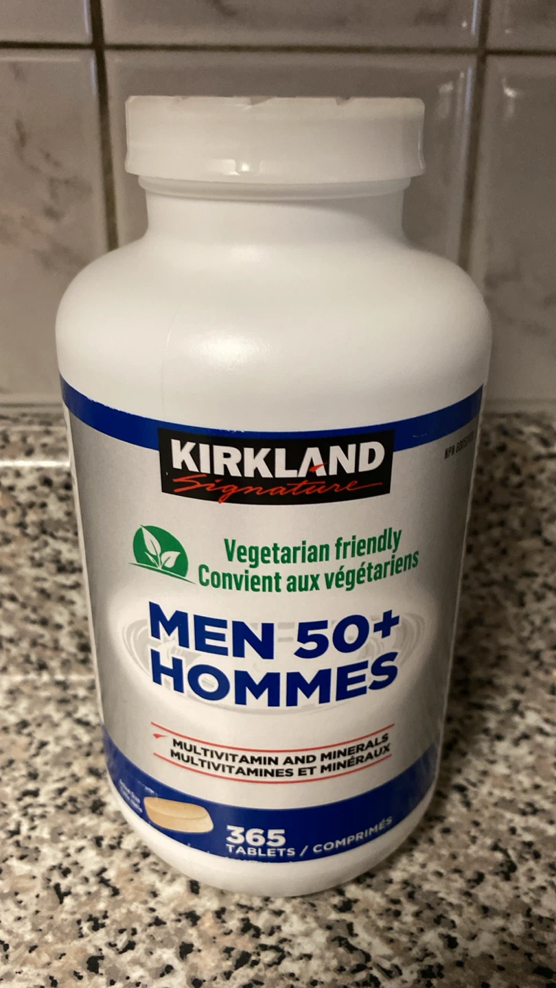 Kirkland Signature Men 50+ Multivitamins - 365 Tablets