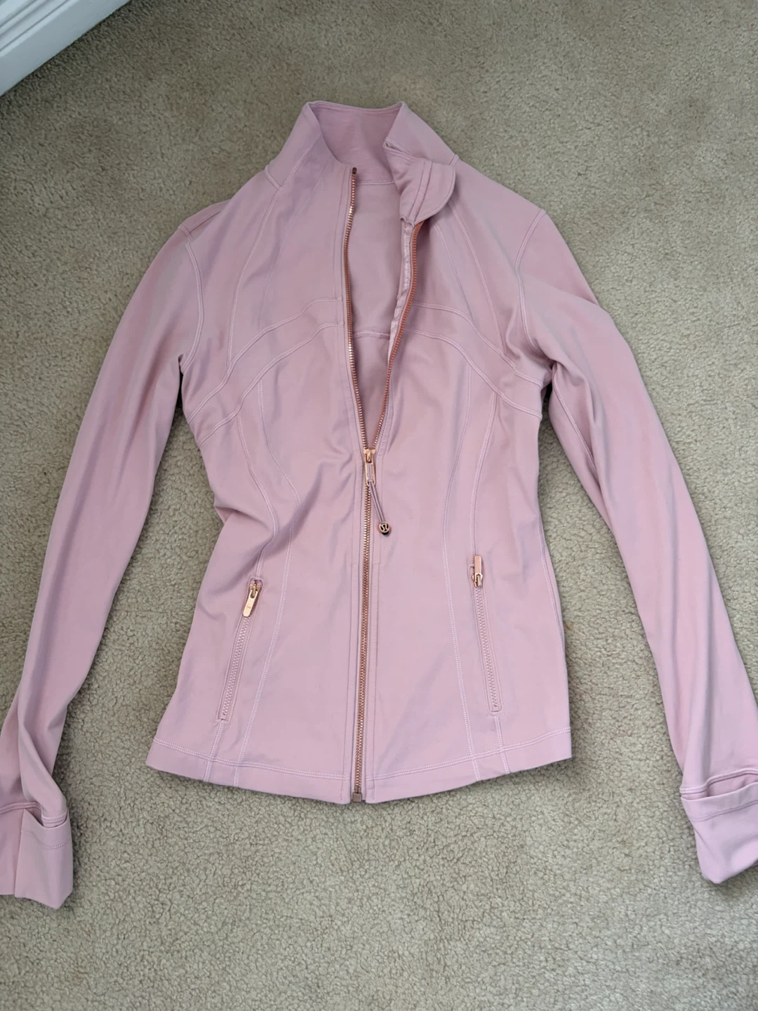 Lululemon Pink Full Zip Jacket