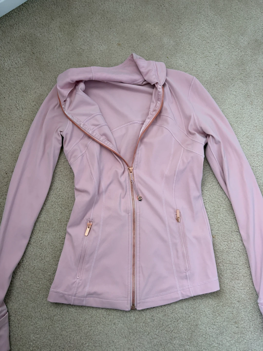 Lululemon Pink Full Zip Jacket - photo 3