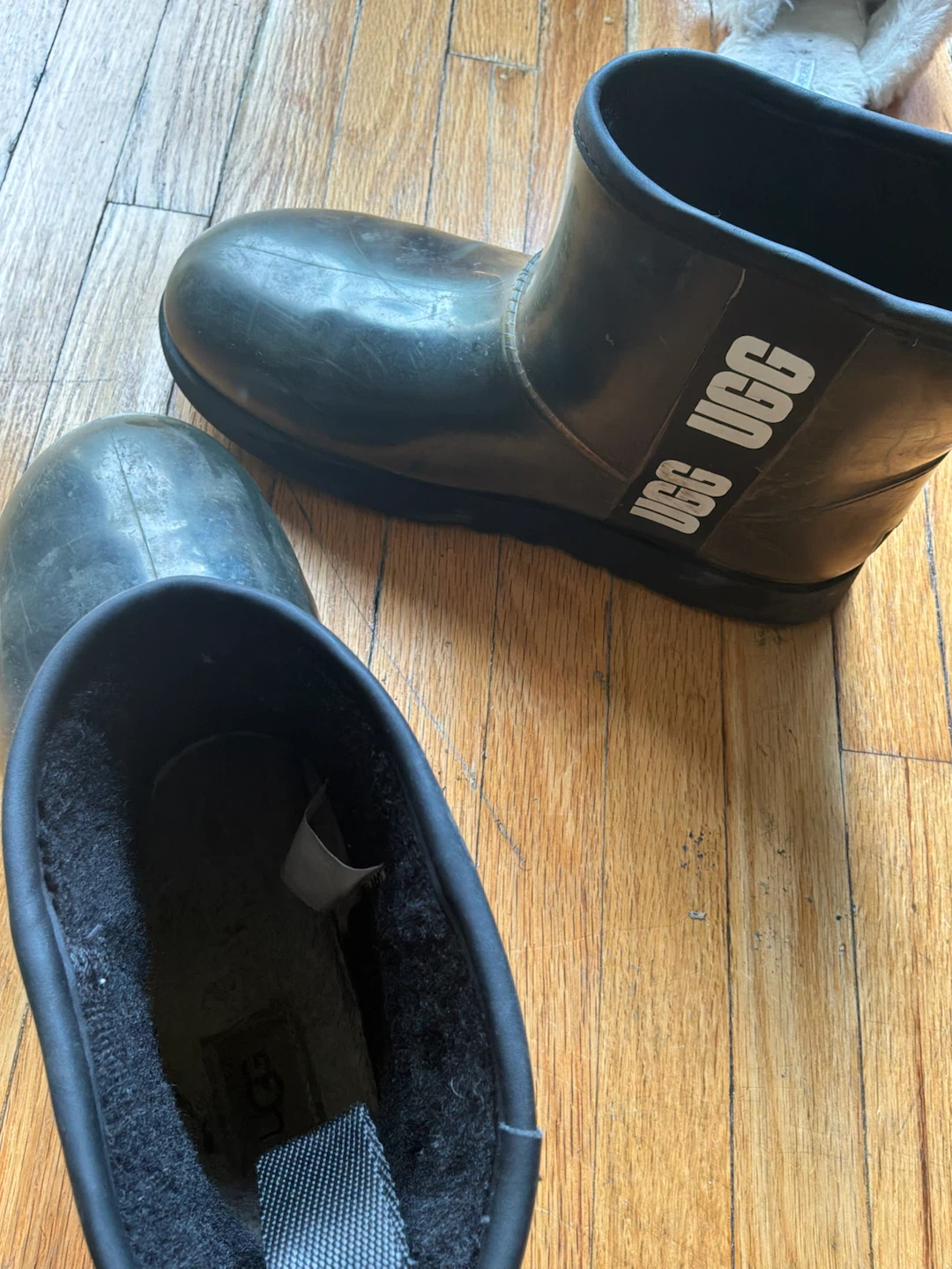 UGG Black Rain Boots - photo 2