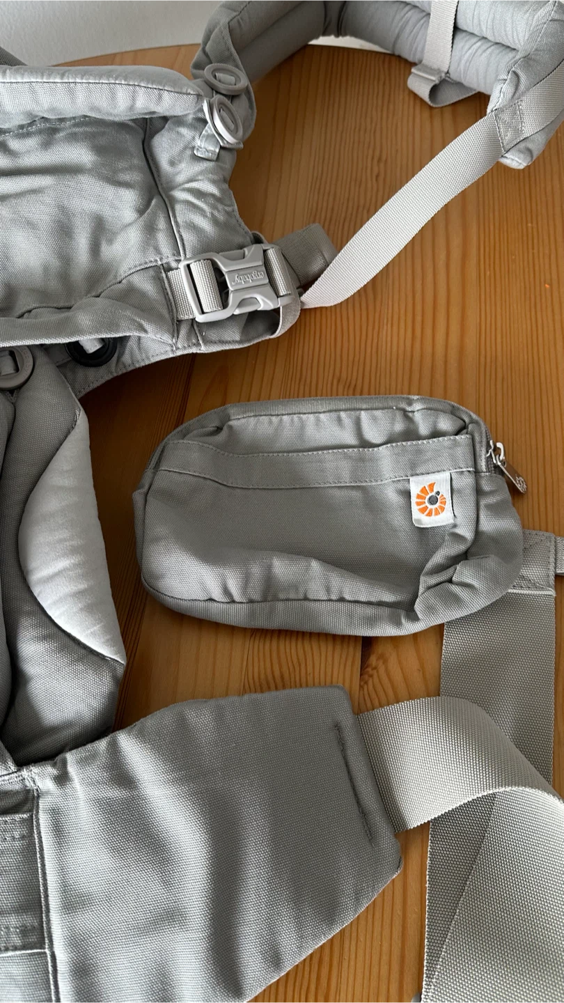 Ergobaby Baby Carrier with Pouch - Grey - photo 2