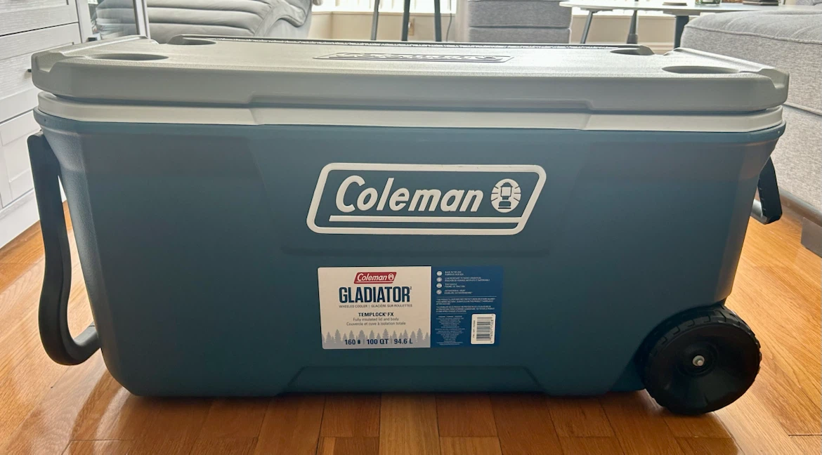 Coleman Gladiator Wheeled Cooler - 100 Qt