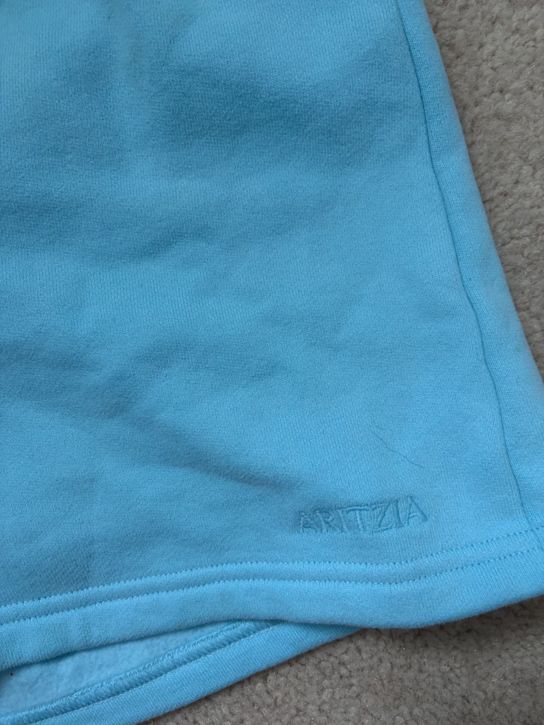 ARITZIA blue tank top and shorts set - photo 4