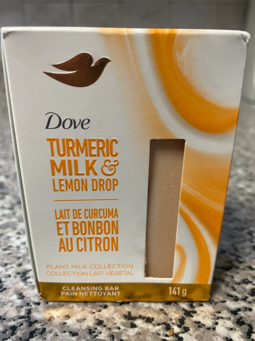 Dove Turmeric Milk & Lemon Drop Cleansing Bar 141g