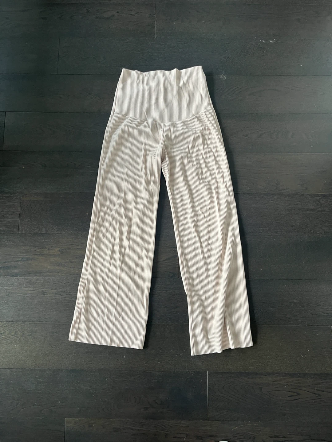Ribbed Wide Leg Pants