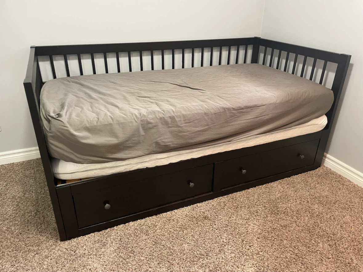 Black trundle bed - photo 2