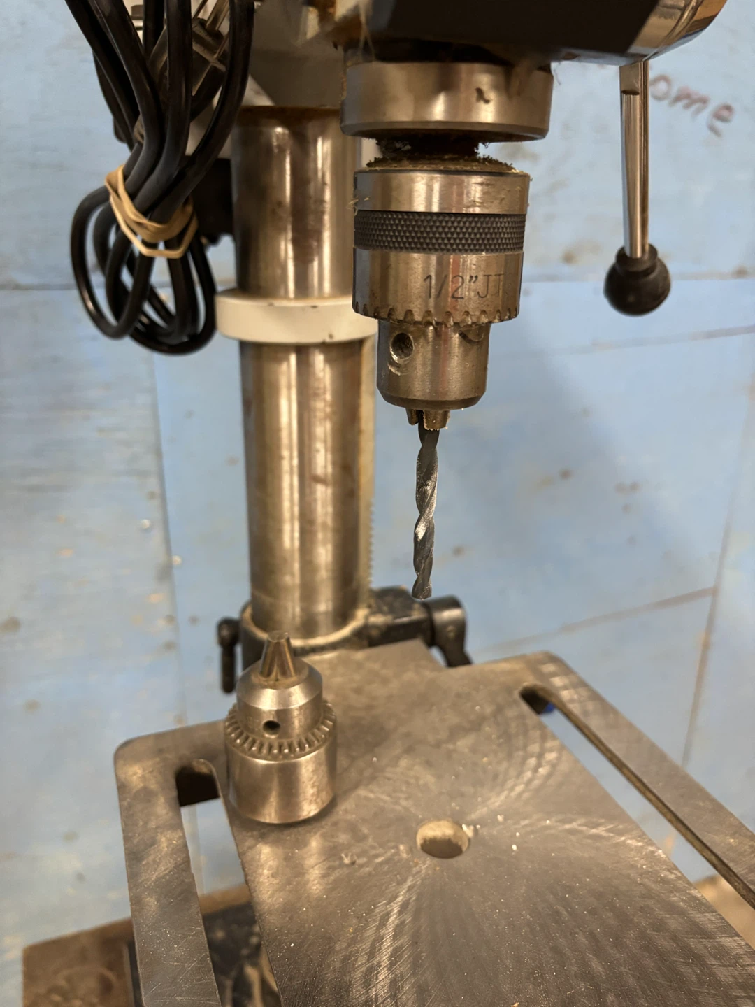 Delta Drill Press with Assorted Drill Bits and Tools - photo 2