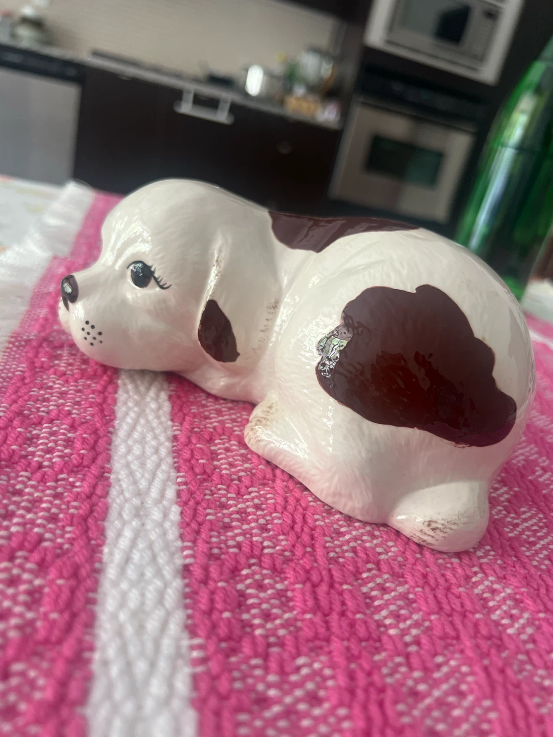 vintage Ceramic Puppy Figurine - photo 3