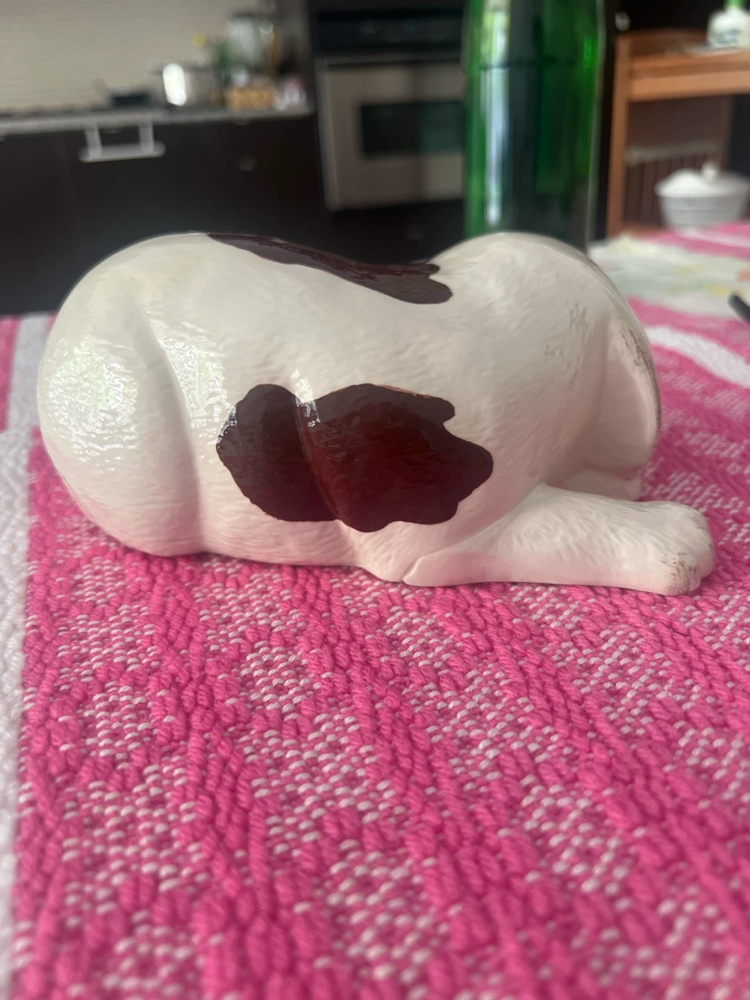 vintage Ceramic Puppy Figurine - photo 4