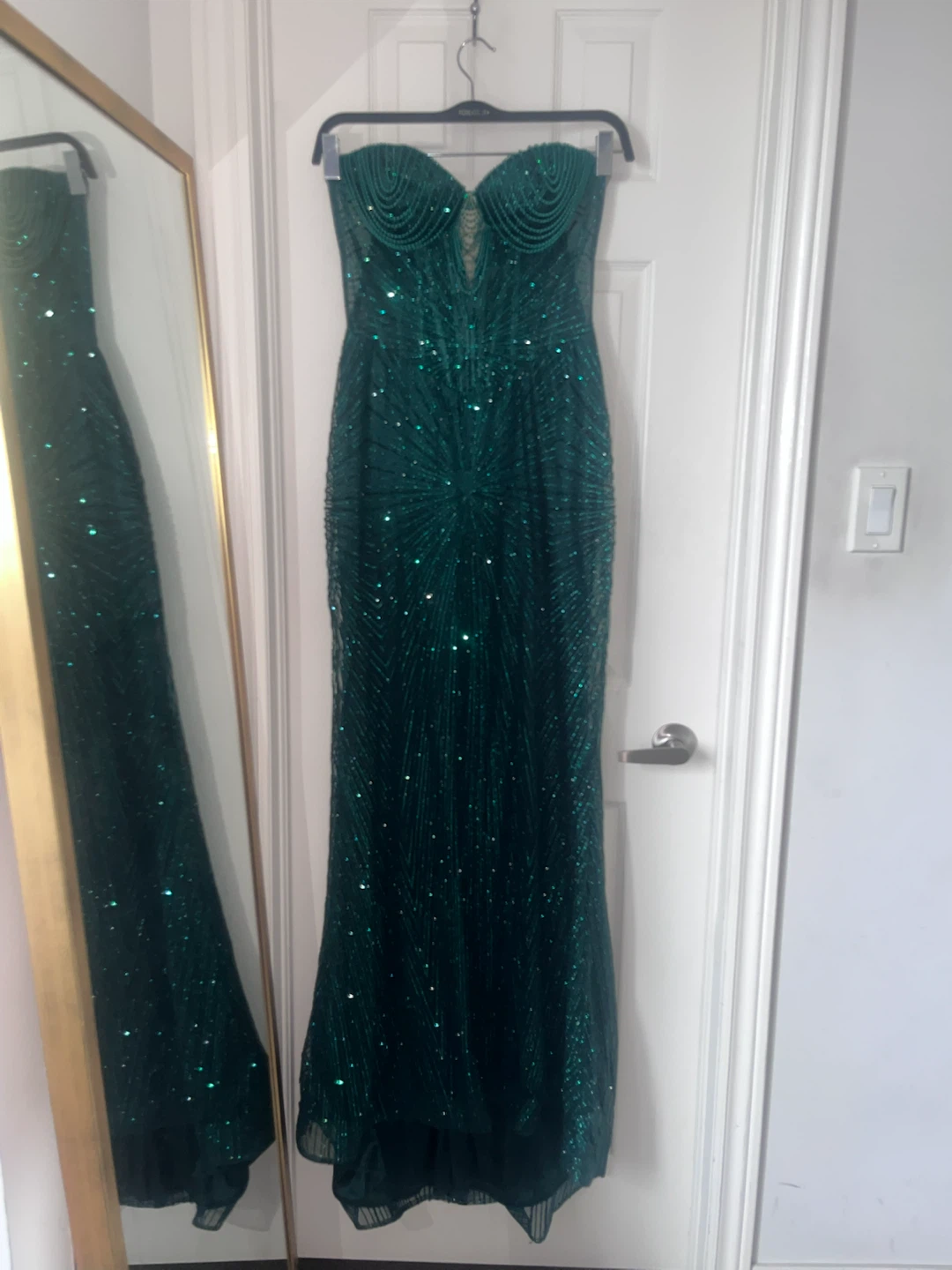 Emerald Green Prom Dress - photo 2