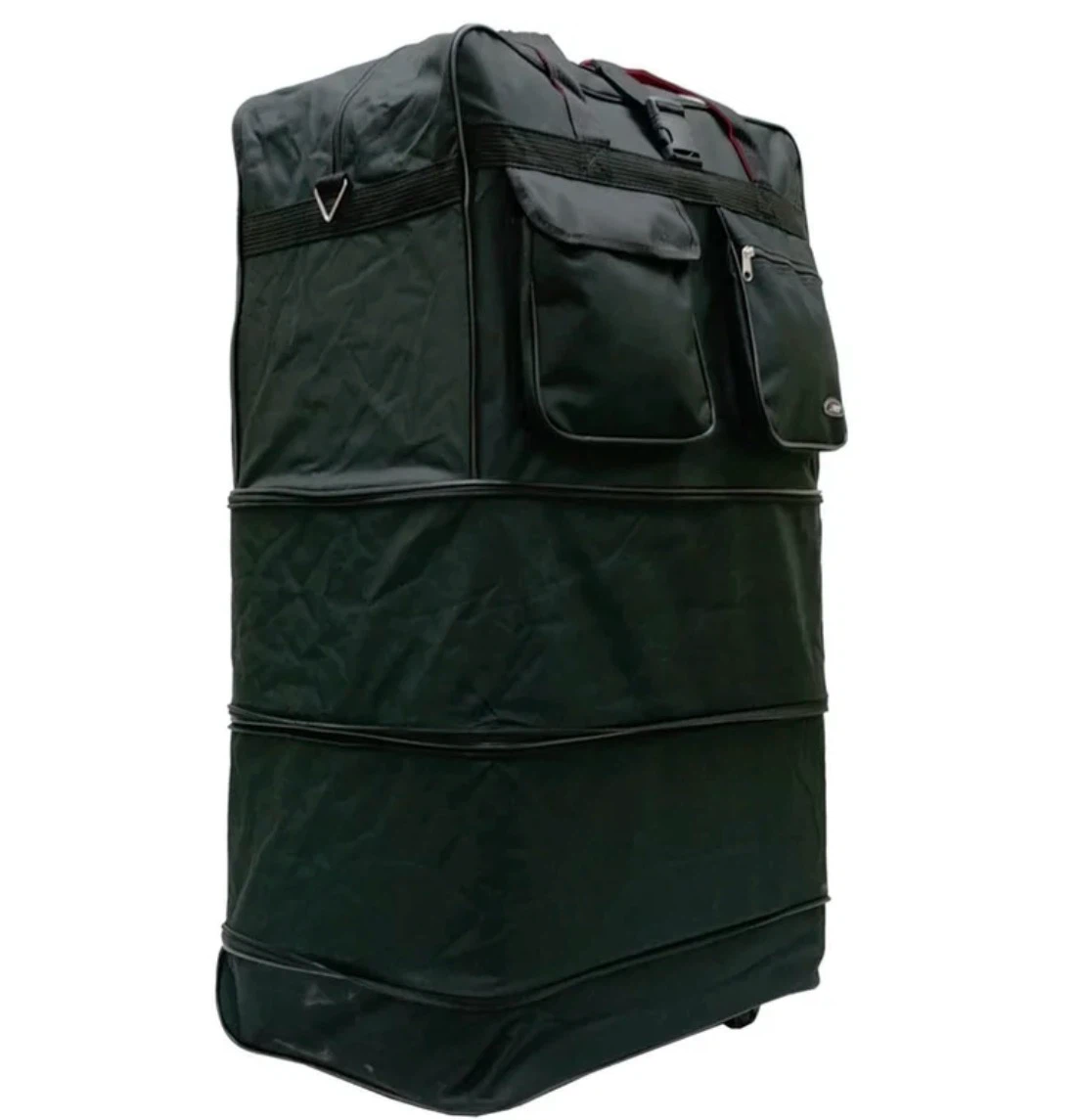 Camel Mountain Black Rolling Duffle Bag - photo 2