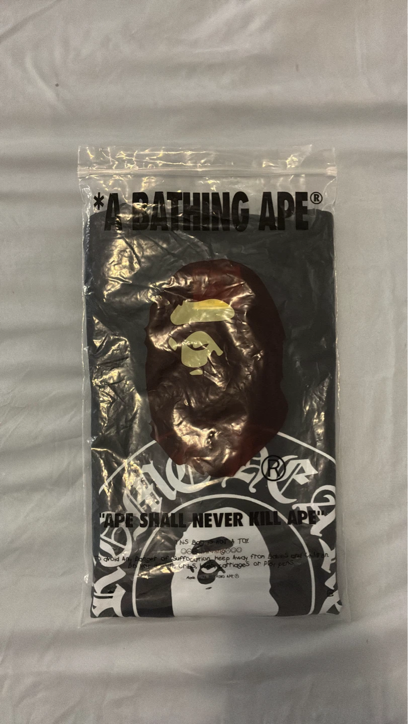 A Bathing Ape x Chrome Hearts Black T-Shirt Size M - photo 3