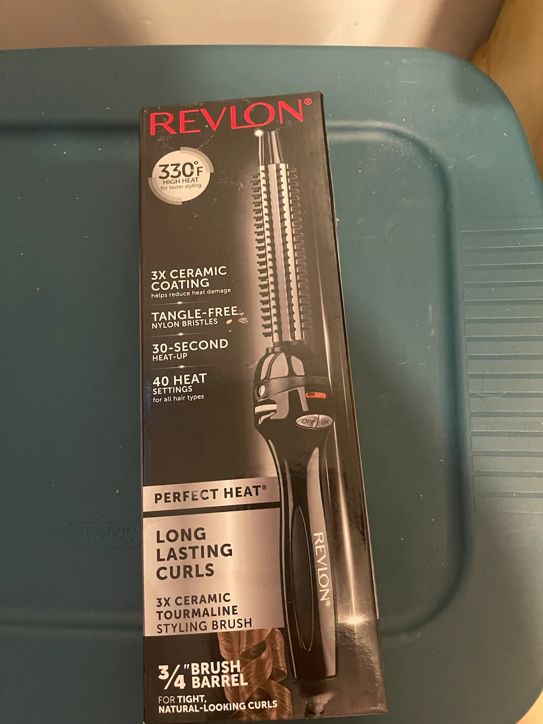 Revlon Perfect Heat Long Lasting Curls Styling Brush - photo 2