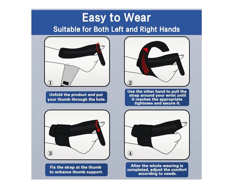 DR. WELLAND Thumb and Wrist Stabilizer Brace S/M - photo 3