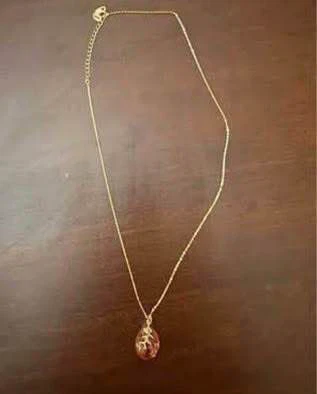 Amber earrings & Amber necklace (New) (Both together for $5) - photo 2