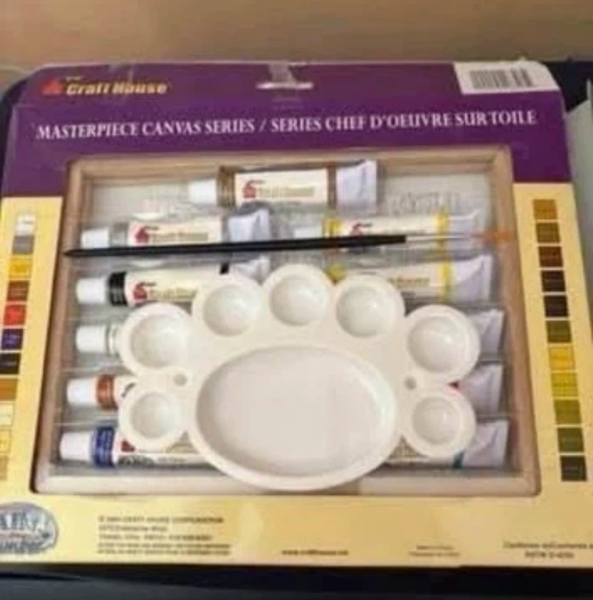 Craft house oil paints (Free)