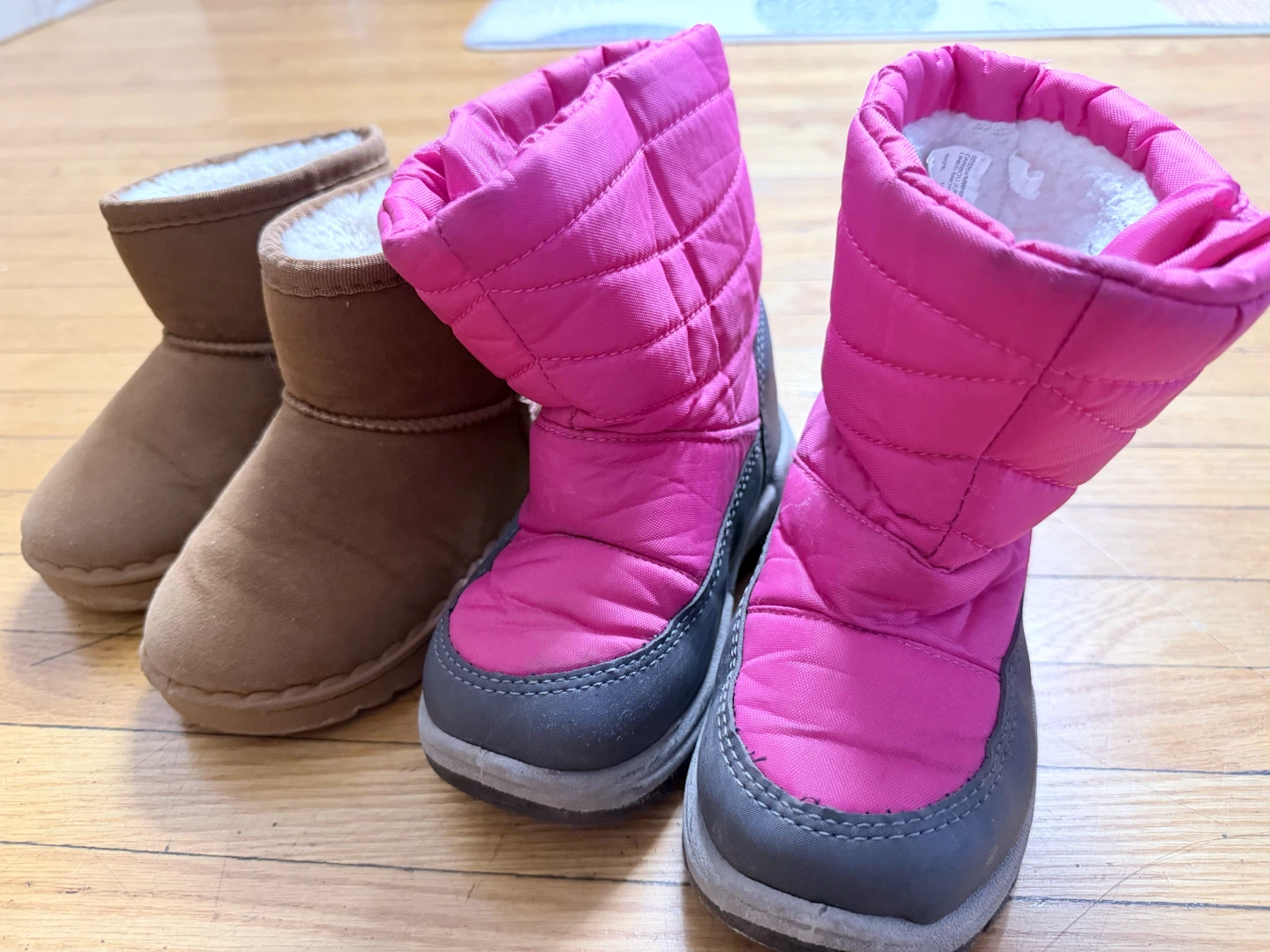 Toddler Boots - Brown & Pink size 9c - photo 3