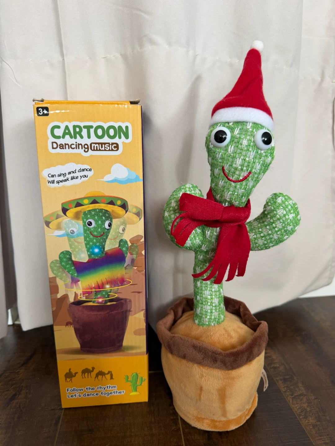 Talking Dancing Cactus Toy