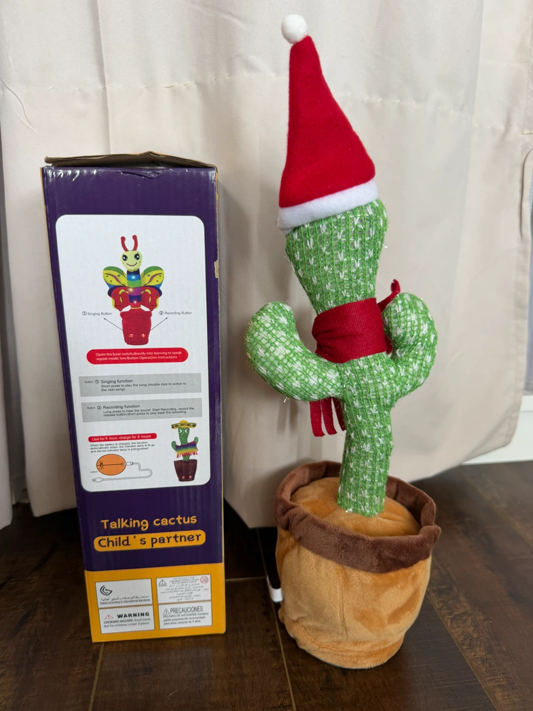 Talking Dancing Cactus Toy - photo 2